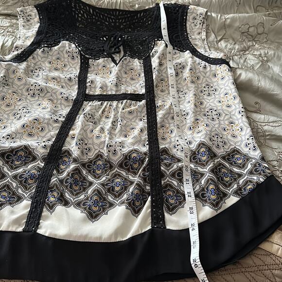 Daniel Rainn | Sleeveless Peasant Top Size S - Picture 8 of 10